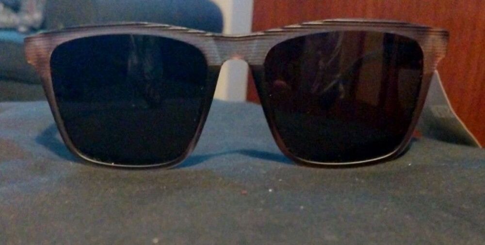 NWT Steve Madden Women's Square Sunglasses Black Frame UV Protection